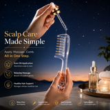 Scalp Oil Applicator & Massage Comb