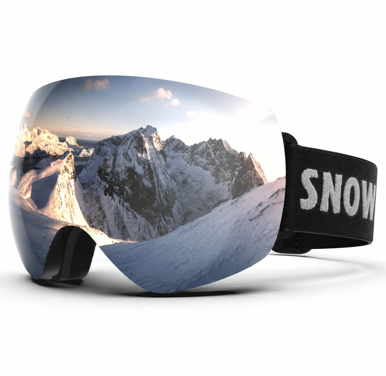Frameless Anti-Fog Ski & Snowboard Goggles